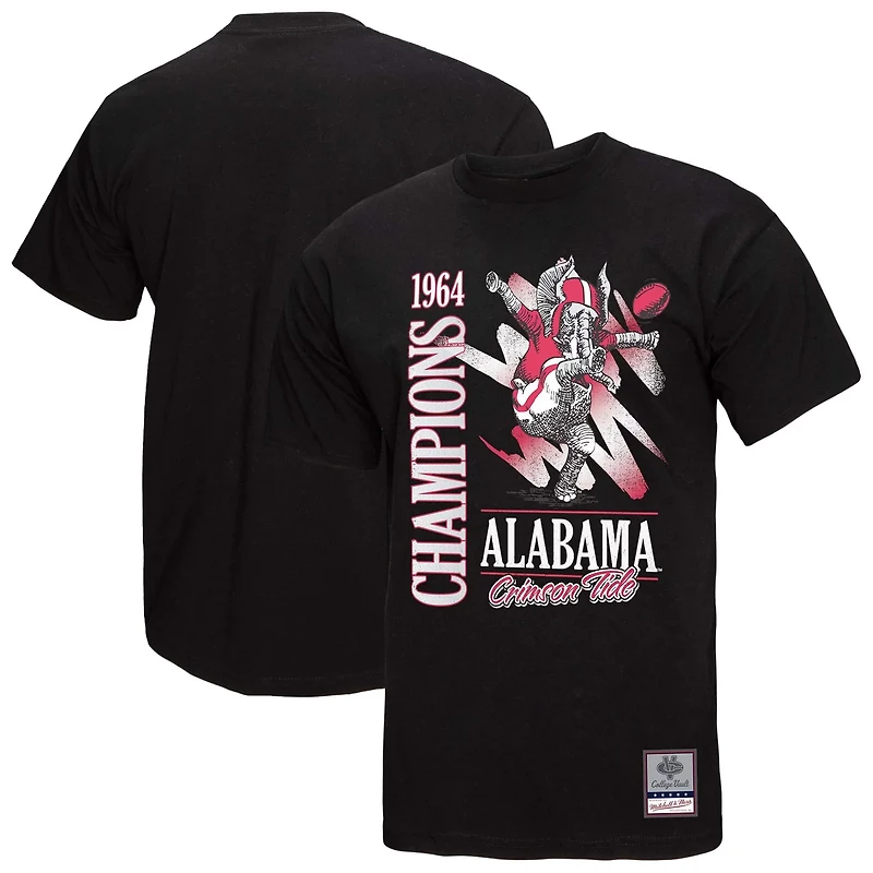 Mitchell  Ness Alabama Crimson Tide Retro Brush Mineral Wash T-Shirt