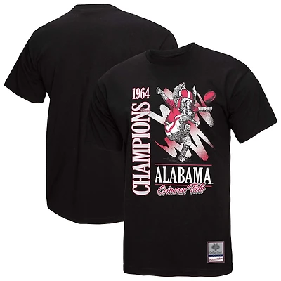 Mitchell  Ness Alabama Crimson Tide Retro Brush Mineral Wash T-Shirt