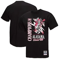 Mitchell  Ness Alabama Crimson Tide Retro Brush Mineral Wash T-Shirt