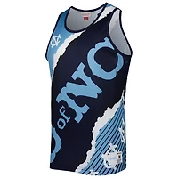 Mitchell  Ness /Carolina Blue North Carolina Tar Heels Jumbotron 20 Sublimated Tank Top