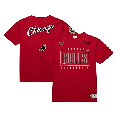 Mitchell  Ness Chicago Bulls Hardwood Classics Team OG 20 Premium Vintage Logo T-Shirt