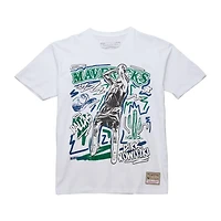 Mitchell  Ness Dirk Nowitzki Dallas Mavericks Hardwood Classics Chalked Up T-Shirt