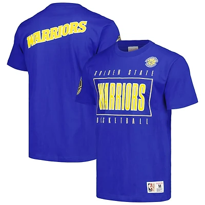 Mitchell  Ness Golden State Warriors Hardwood Classics Team OG 20 Premium Vintage Logo T-Shirt