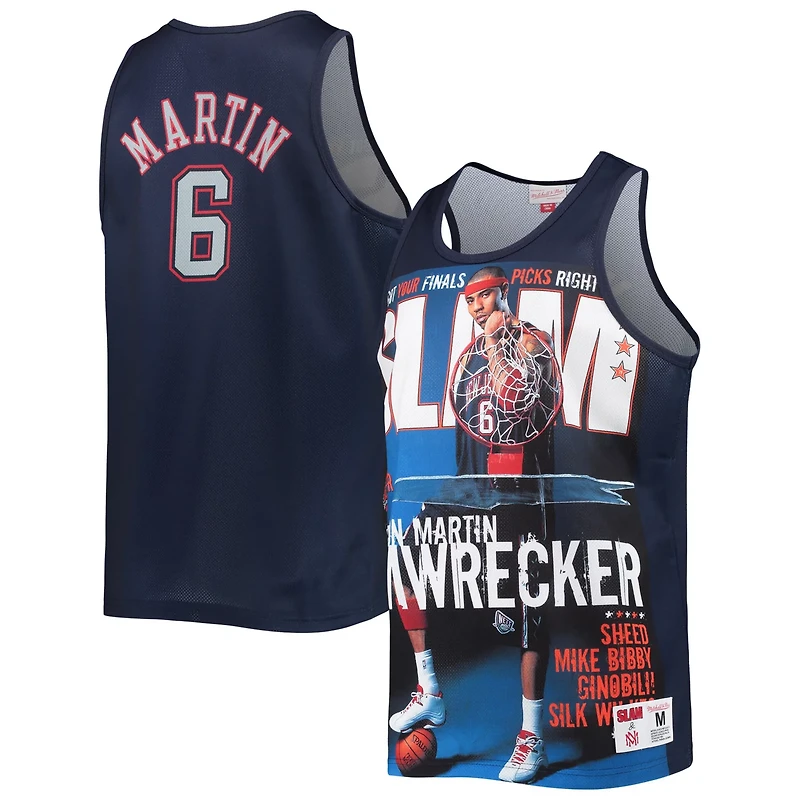 Mitchell  Ness Kenyon Martin New Jersey Nets Slam Player Tank Top