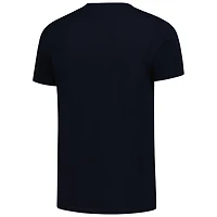 Mitchell  Ness Michigan Wolverines Retro Brush Mineral Wash T-Shirt