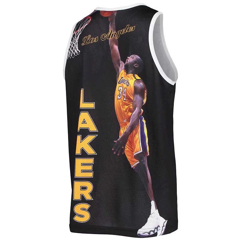 Mitchell  Ness Shaquille O'Neal Los Angeles Lakers Hardwood Classics Player Tank Top