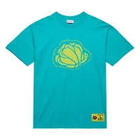 Mitchell  Ness Vancouver Grizzlies Hardwood Classics Neon Nights Premium T-Shirt