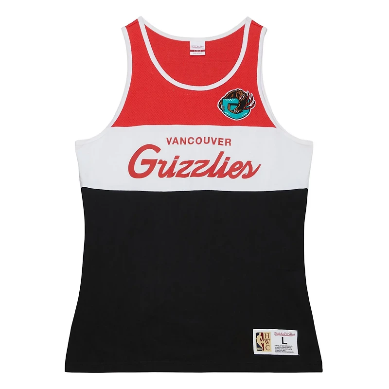 Mitchell  Ness Vancouver Grizzlies Special Script Tank Top