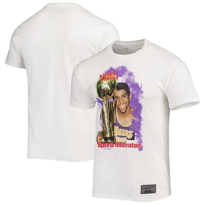 Mitchell  Ness x Sports Illustrated Magic Johnson Los Angeles Lakers Player T-Shirt
