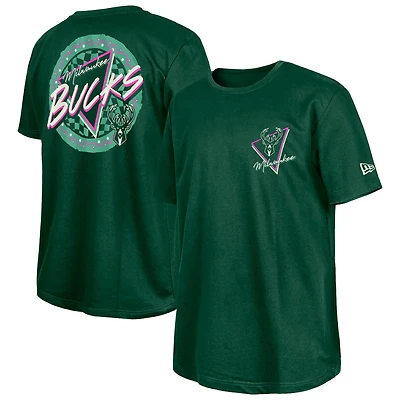 New Era Hunter Milwaukee Bucks Glow-in-the-Dark T-Shirt