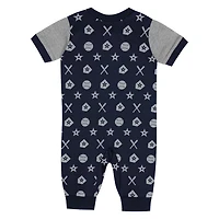 New York Yankees Full-Snap Coverall Bodysuit