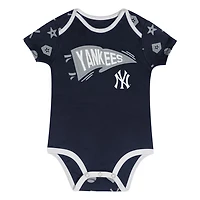 New York Yankees On Deck 2-Piece Diaper Cover Set