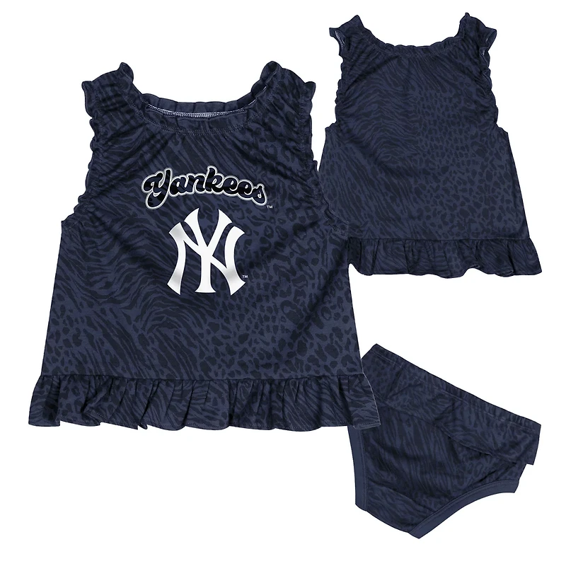 New York Yankees Playground Dress Bloomers Set