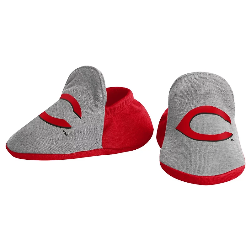 Newborn  Cincinnati Reds Tied Up Bodysuit Bib Bootie Set