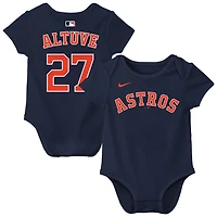 Newborn  Nike Jose Altuve Houston Astros Name Number Bodysuit