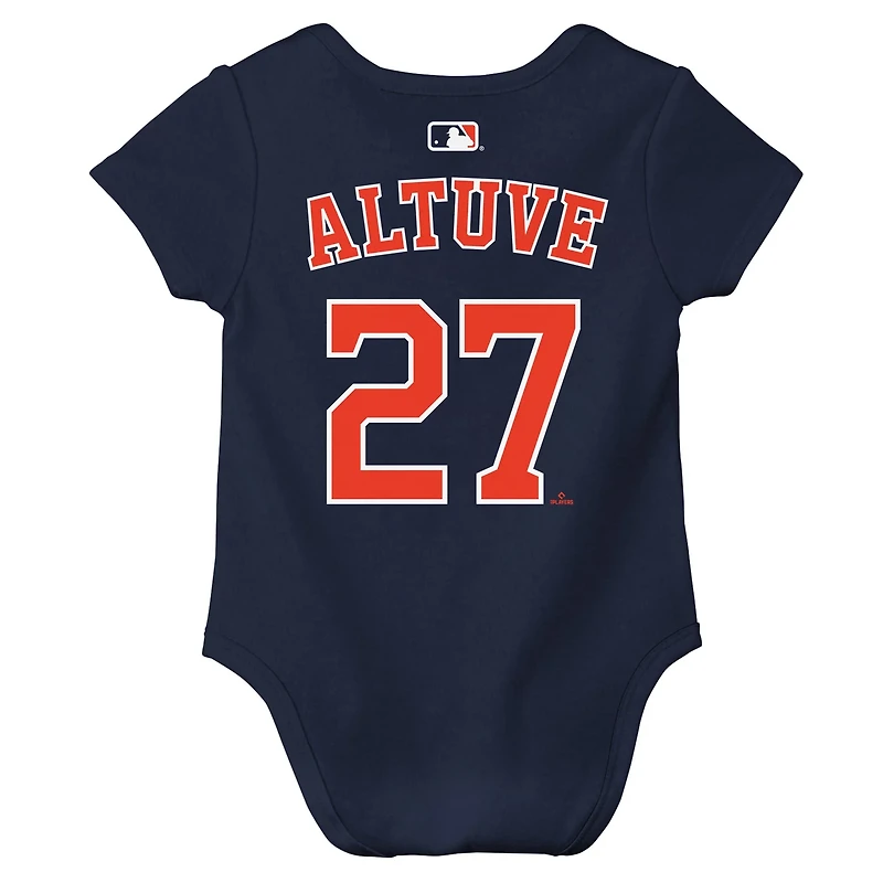 Newborn Nike Jose Altuve Houston Astros Name Number Bodysuit