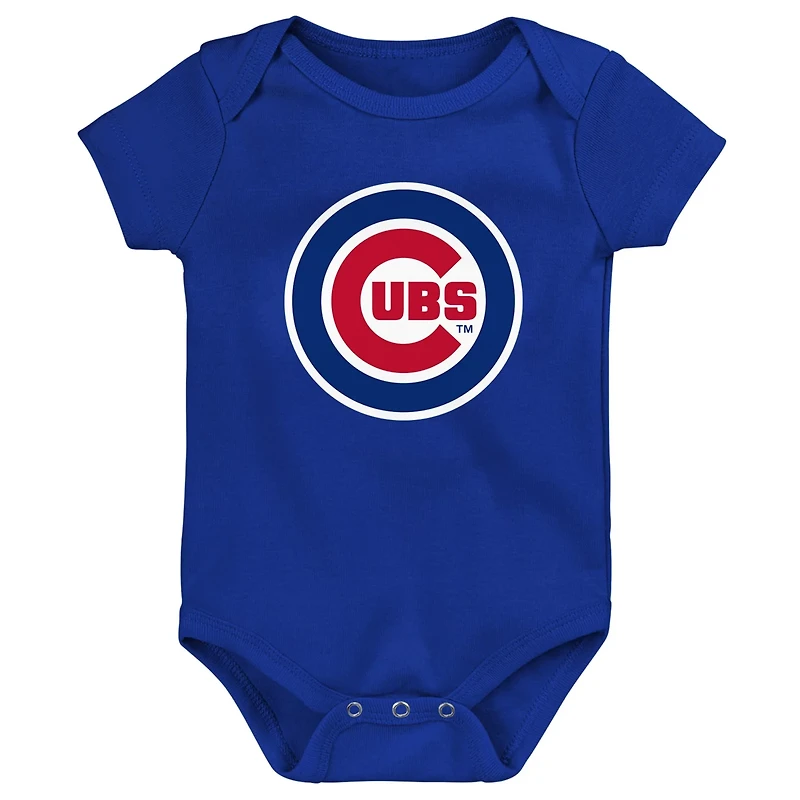 Newborn Outerstuff Chicago Cubs Primary Team Logo Bodysuit