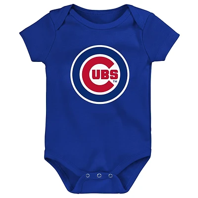 Newborn  Outerstuff Chicago Cubs Primary Team Logo Bodysuit