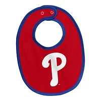 Newborn  Philadelphia Phillies Tied Up Bodysuit Bib  Bootie Set