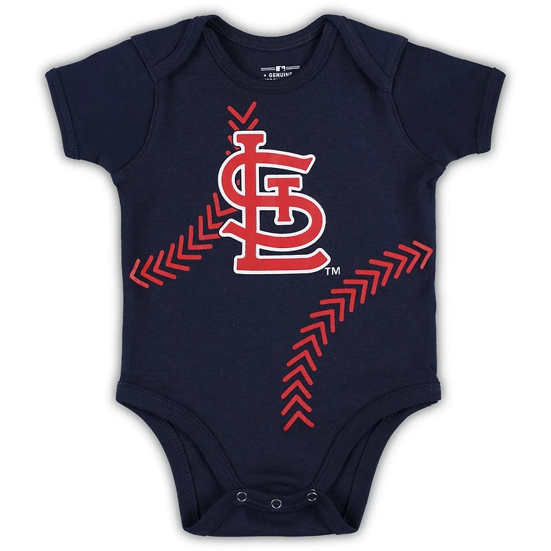 Newborn St Louis Cardinals Running Home Bodysuit