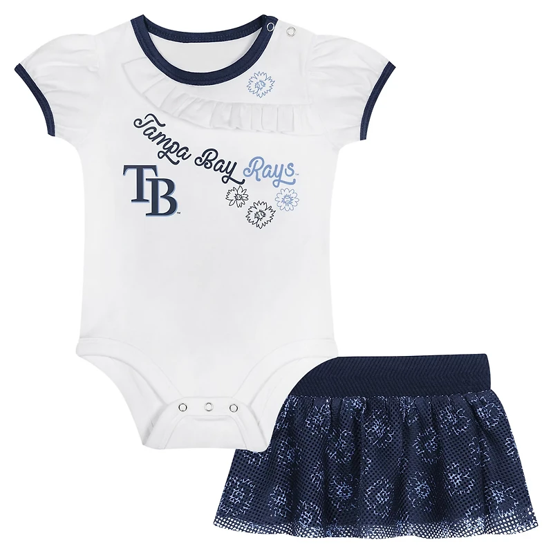 Newborn  Tampa Bay Rays Sweet Bodysuit Skirt Set