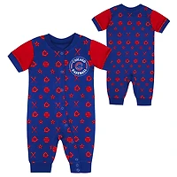 Newborn Chicago Cubs Hard 90 Coveralls
