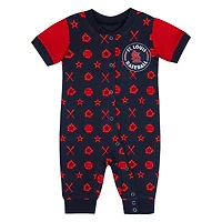 Newborn St Louis Cardinals Hard 90 Coveralls