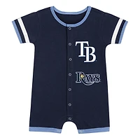 Newborn Tampa Bay Rays Double Hit Coveralls