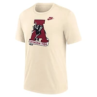 Nike Alabama Crimson Tide Vault Logo Tri-Blend T-Shirt