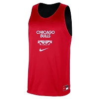 Nike Black Chicago Bulls Courtside Reversible Mesh Practice Jersey