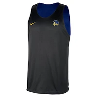 Nike Black Golden State Warriors Courtside Reversible Mesh Practice Jersey