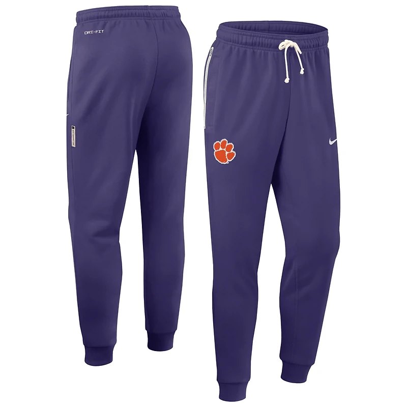 Nike Clemson Tigers 2025 Sideline Performance Taper Pants
