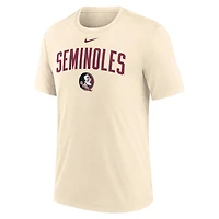 Nike Florida State Seminoles Natural Arch Logo Triblend T-Shirt