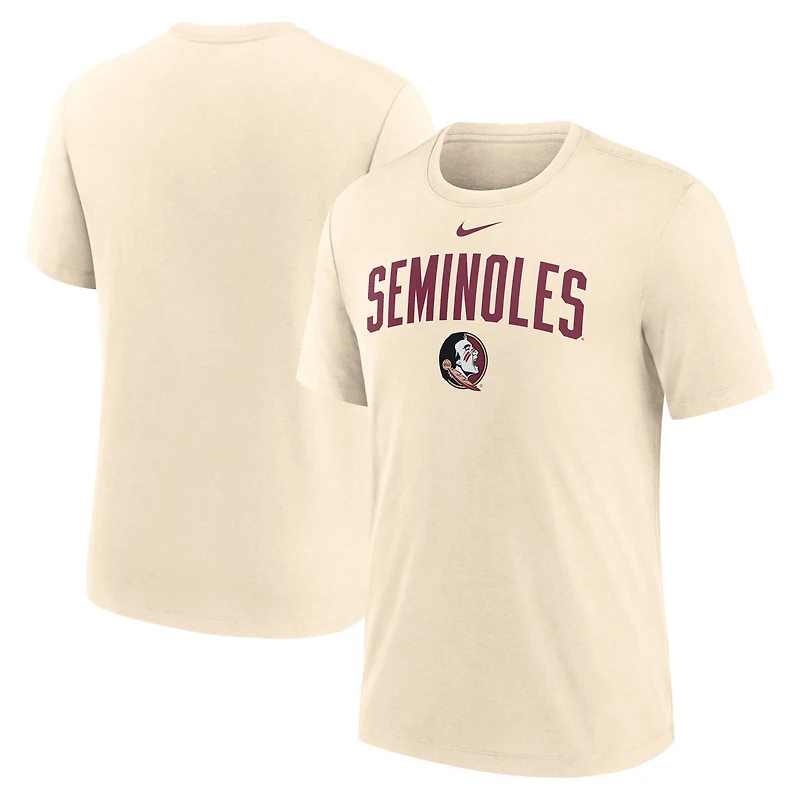 Nike Florida State Seminoles Natural Arch Logo Triblend T-Shirt