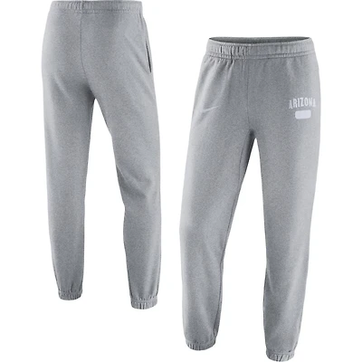 Nike Heathered Gray Arizona Wildcats Saturday Fleece Pants