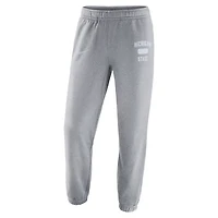 Nike Heathered Gray Michigan State Spartans Saturday Fleece Pants