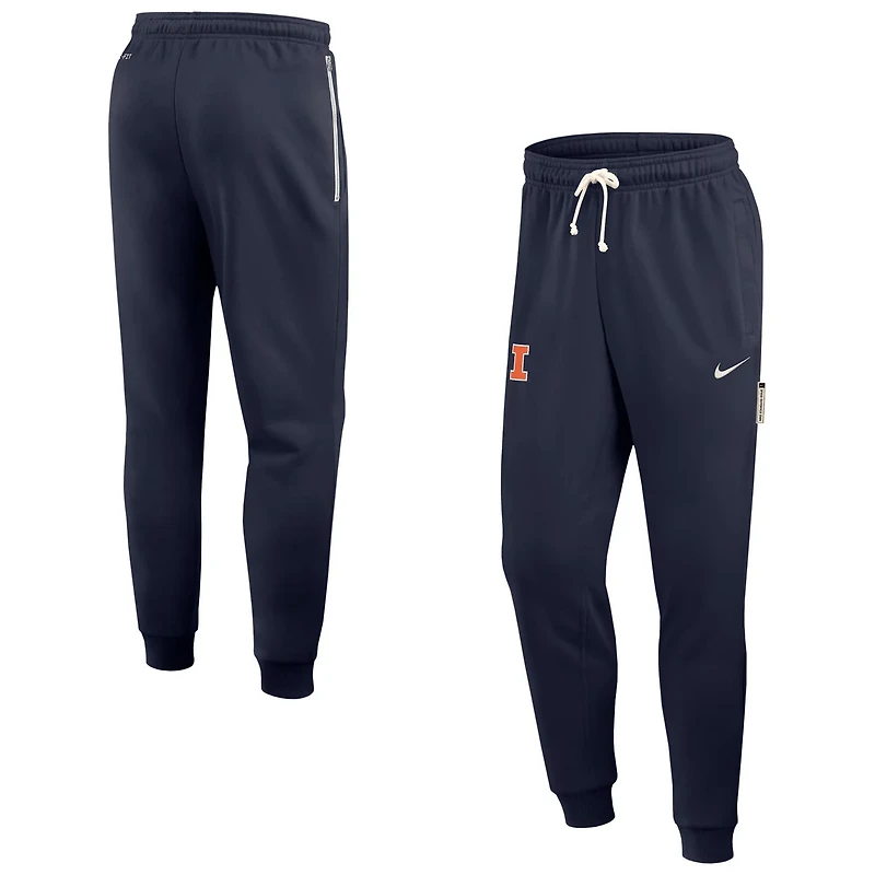 Nike Illinois Fighting Illini 2025 Sideline Standard Issue Dri-FIT Taper Sweatpants