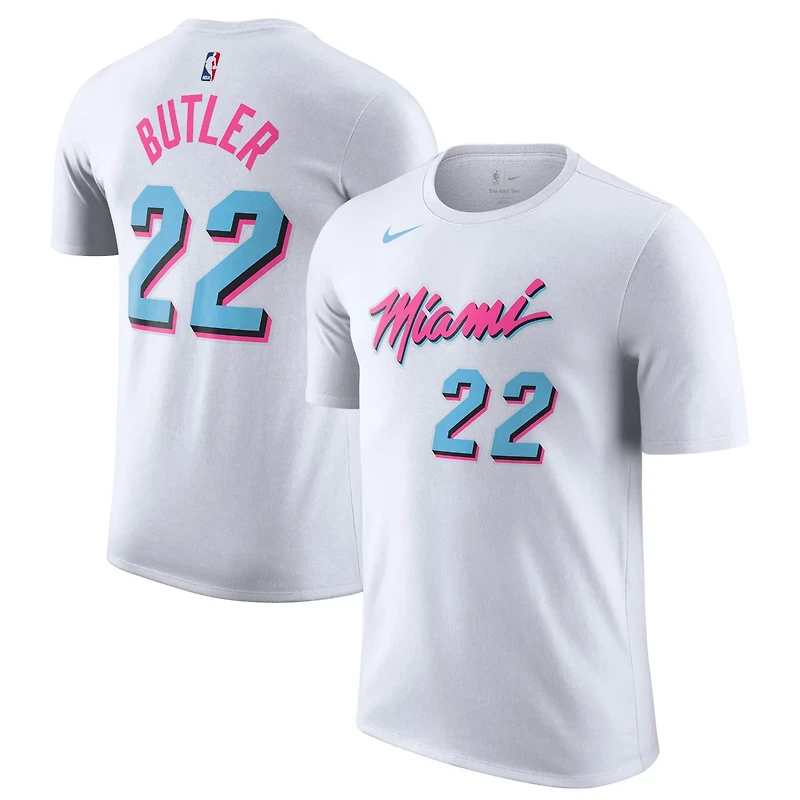 Nike Jimmy Butler Miami Heat 2024 25 City Edition Name  Number T-Shirt