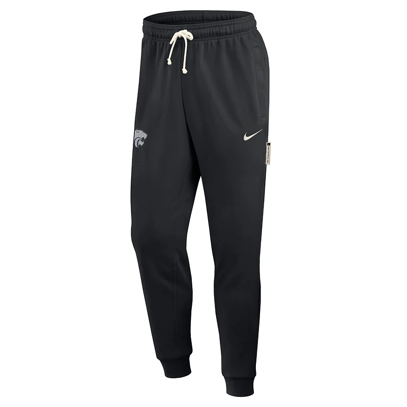 Nike Kansas State Wildcats 2025 Sideline Standard Issue Dri-FIT Taper Sweatpants