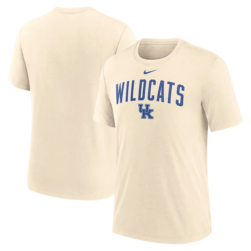 Nike Kentucky Wildcats Natural Arch Logo Triblend T-Shirt