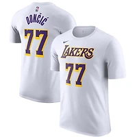 Nike Luka Doni Los Angeles Lakers Statement Edition Name  Number T-Shirt