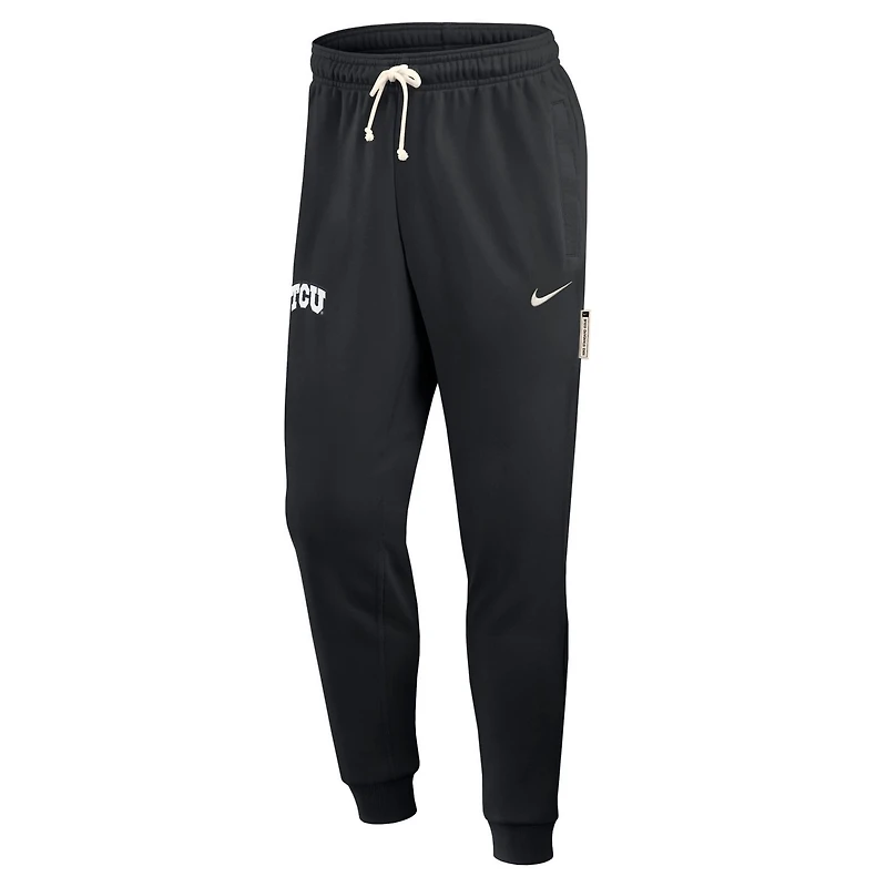 Nike TCU Horned Frogs 2025 Sideline Standard Issue Dri-FIT Taper Sweatpants
