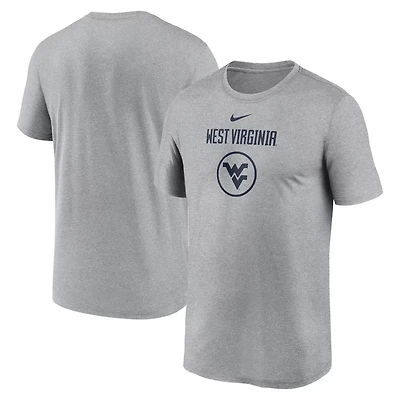 Nike West Virginia Mountaineers On-Court Basketball Legend Practice Performance T-Shirt