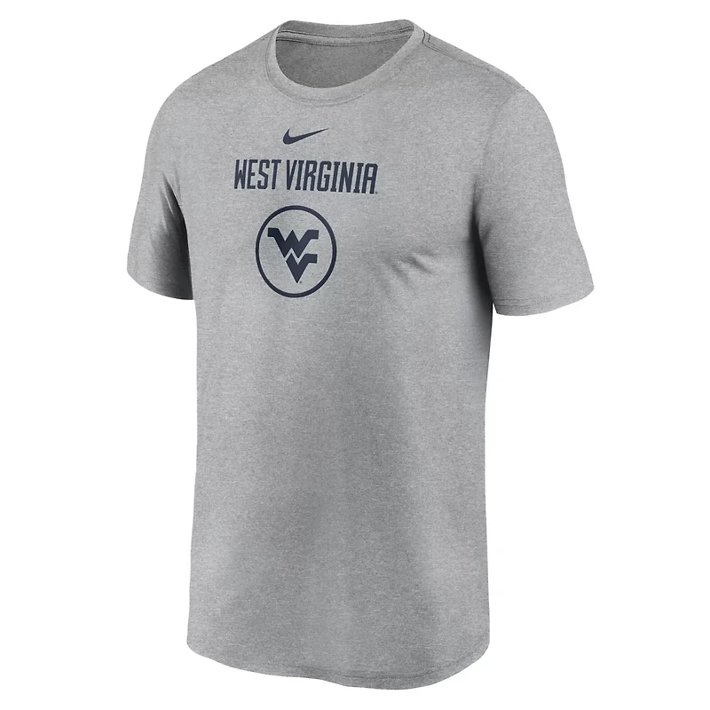 Nike West Virginia Mountaineers On-Court Basketball Legend Practice Performance T-Shirt
