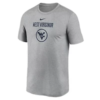 Nike West Virginia Mountaineers On-Court Basketball Legend Practice Performance T-Shirt