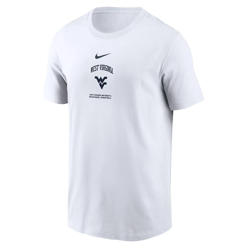 Nike West Virginia Mountaineers On-Court Basketball T-Shirt