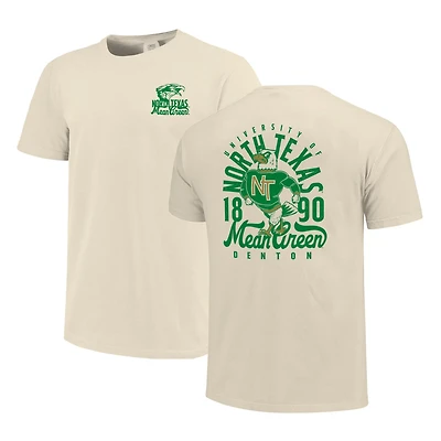 North Texas Mean Green Comfort Colors Mascot Overlay T-Shirt