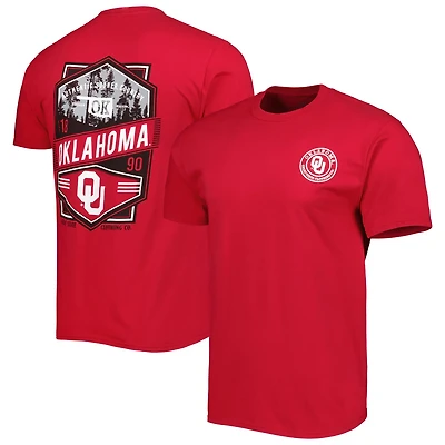 Oklahoma Sooners Double Diamond Crest T-Shirt