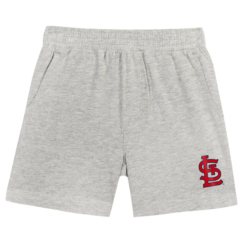 Preschool Fanatics St Louis Cardinals Loaded Base T-Shirt  Shorts Set