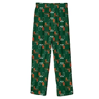 Preschool Outerstuff Miami Hurricanes All-Over Team Logo Pants